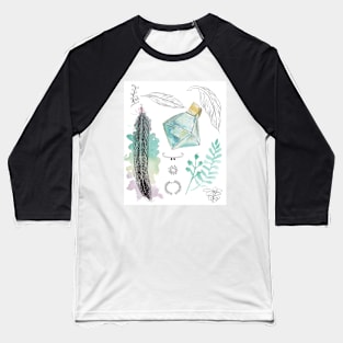 Composition with fluorite Baseball T-Shirt